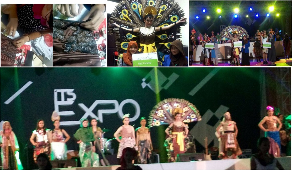 TIM UNGGUL dari Fakultas Desain dan Industri Kreatif juara Best Carnival