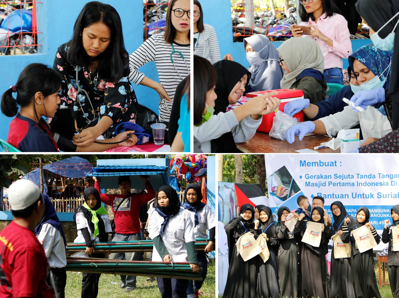 Students from Universitas Esa Unggul Held Some Activities
