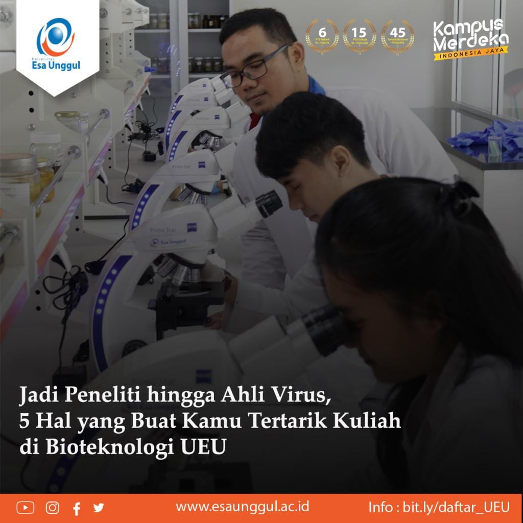 Bioteknologi Universitas Esa Unggul