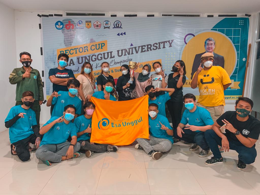Seusai Acara Karate Virtual Rector Cup