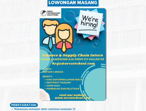 Lowongan Magang Mandiri PT Orcha Technology Solutions