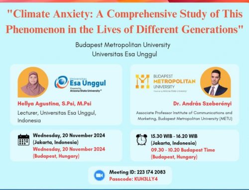 Global Signature Course Bahas Climate Anxiety