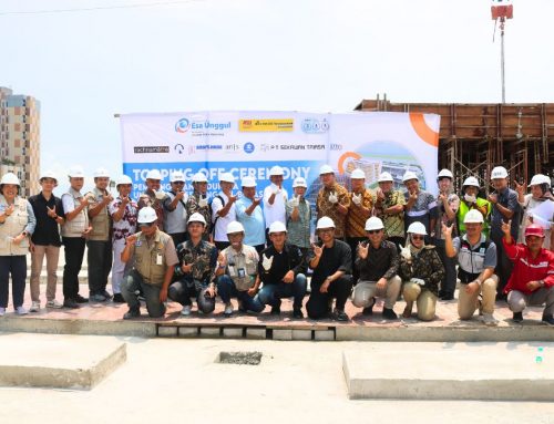 Resmikan Topping Off, UEU Bekasi Siap Tingkatkan Fasilitas